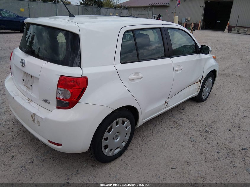 2010 Scion Xd 1.8 White Lot 111045011953 Vin JTKKU4B45A1000732