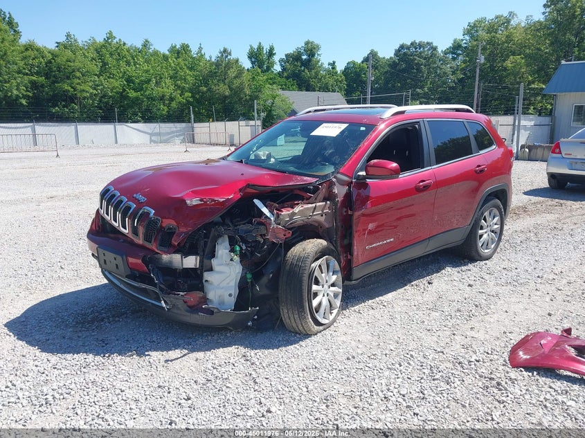 Vin: 1c4pjmds1ew210769, lot: 45509459, jeep cherokee limited 20142