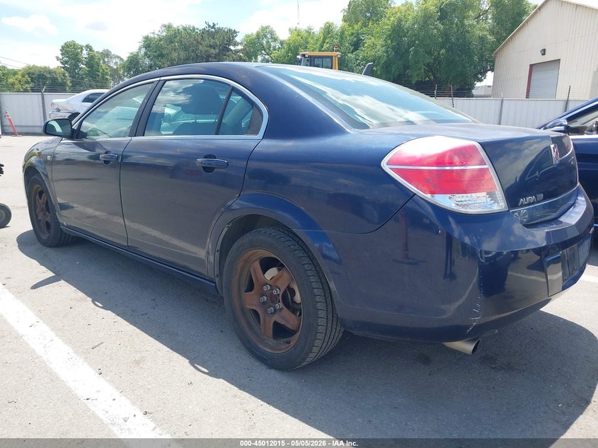 2009 SATURN AURA SEDAN 2.4L I-4 DOHC, VVT, 169HP