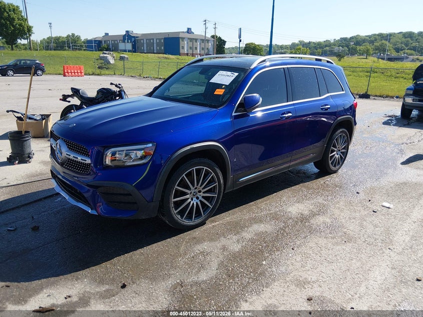 2021 MERCEDES-BENZ GLB 250 auction photo 2