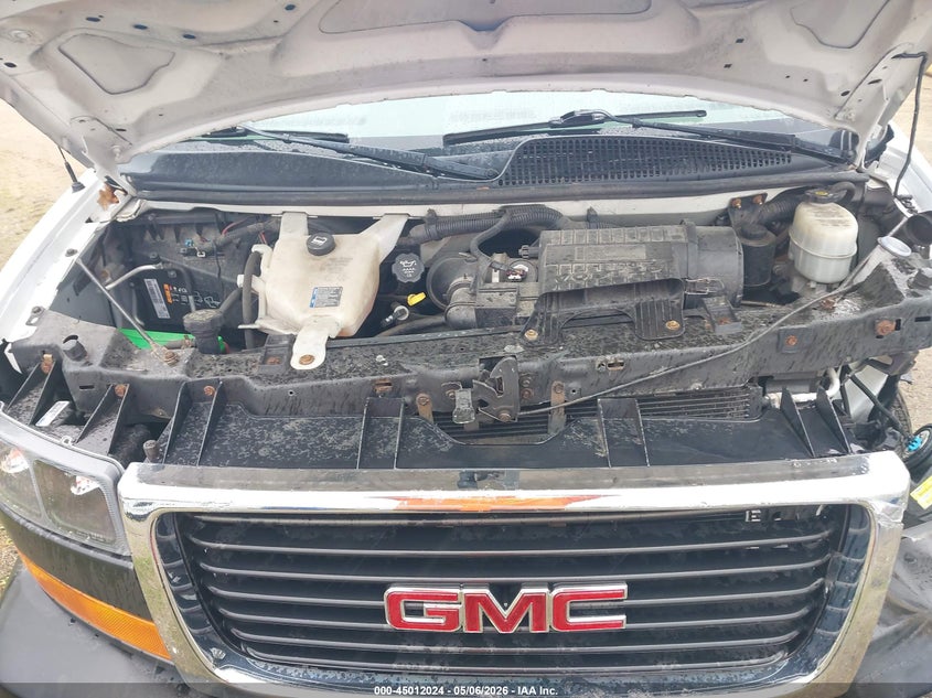 2012 Gmc Savana Cutaway Work Van White Lot 111045012024 Vin 1GD072BG2C1134665