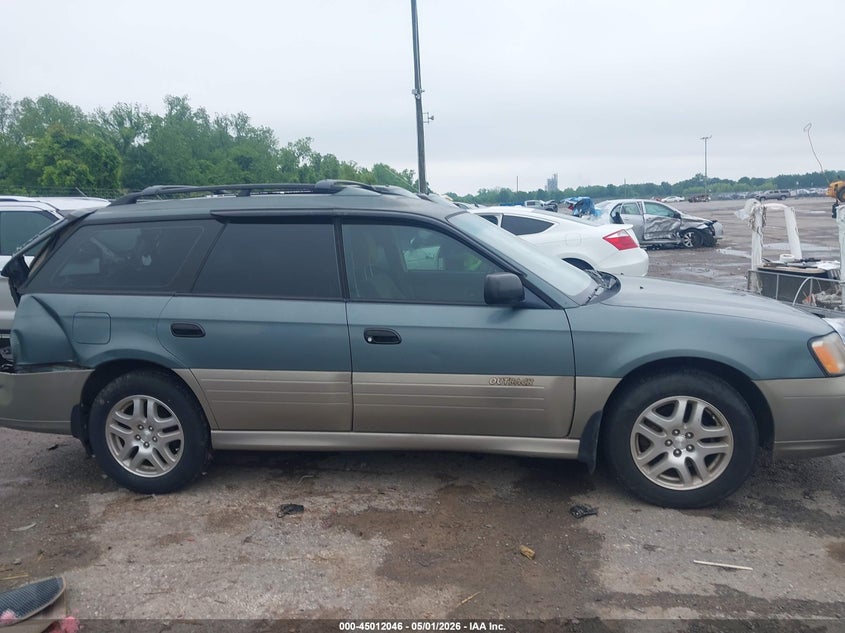 2001 Subaru Outback VIN: 4S3BH665517601274 Lot: 45012046