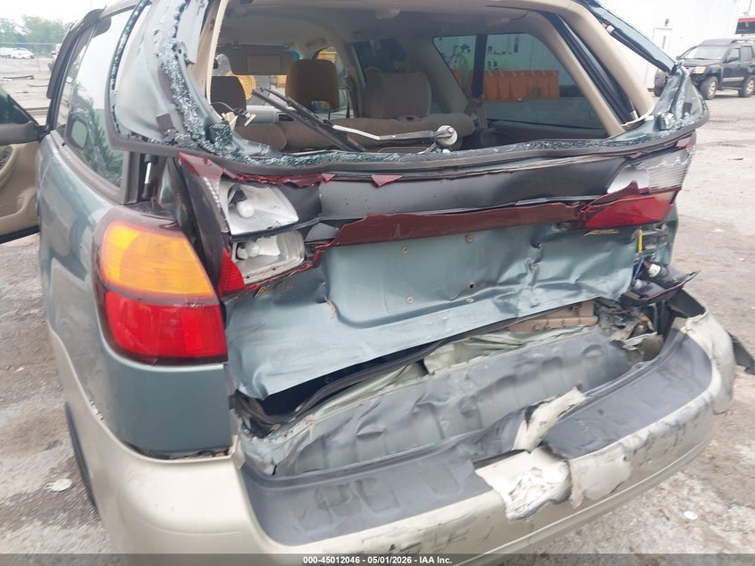 2001 Subaru Outback VIN: 4S3BH665517601274 Lot: 45012046