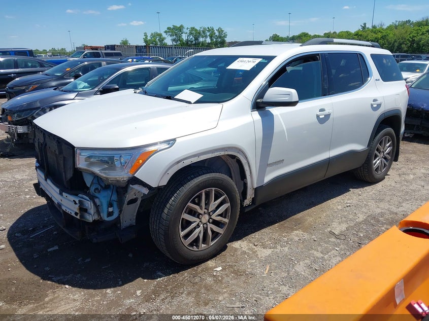 Vin: 1gkknlls3hz201508, lot: 45509553, gmc acadia sle-2 20172