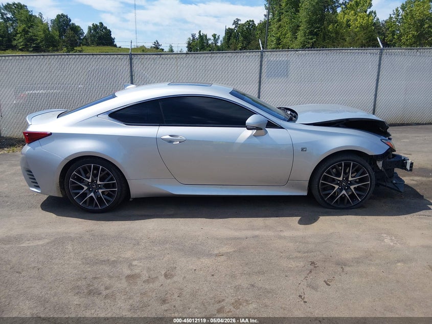 2016 Lexus Rc 350 VIN: JTHHE5BC2G5014034 Lot: 45012119