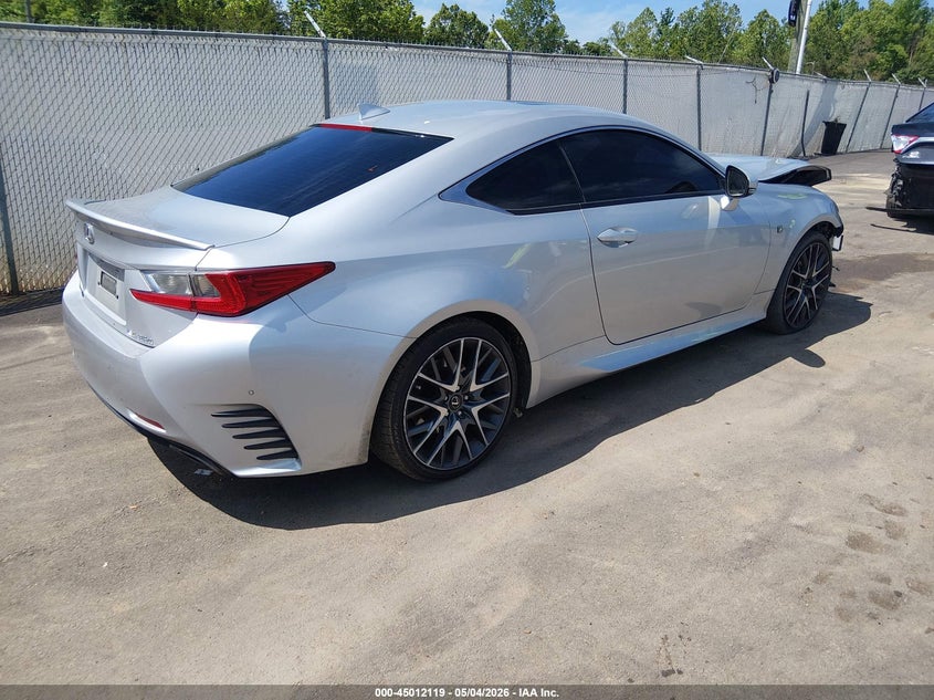 Vin: jthhe5bc2g5014034, lot: 45509602, lexus rc 350 20164