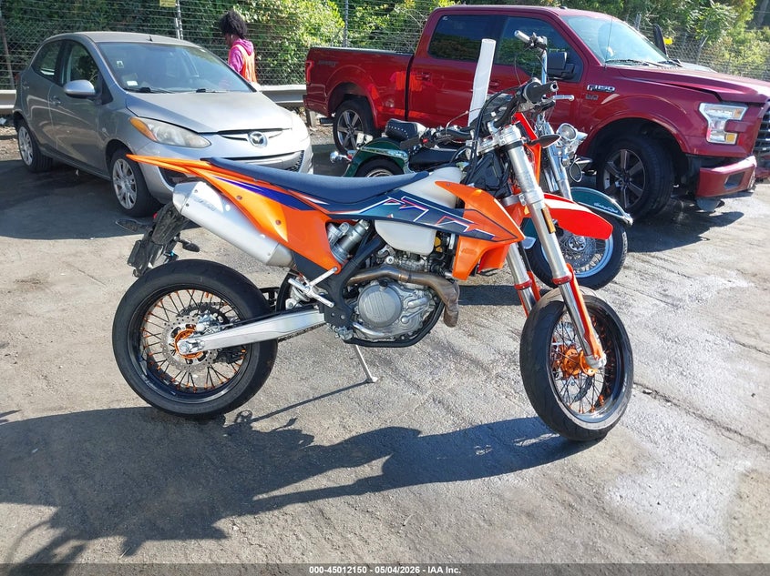 2022 Ktm 500 Exc-F Six Days VIN: VBKEXK404NM441345 Lot: 45012150