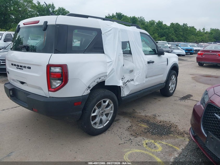 Vin: 3fmcr9a64prd38033, lot: 45509872, ford bronco sport 20234