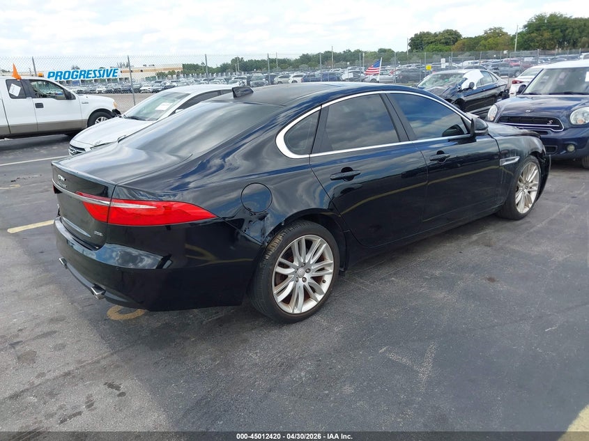 Vin: sajbe4bv6gcy05957, lot: 45509903, jaguar xf 35t prestige 20164