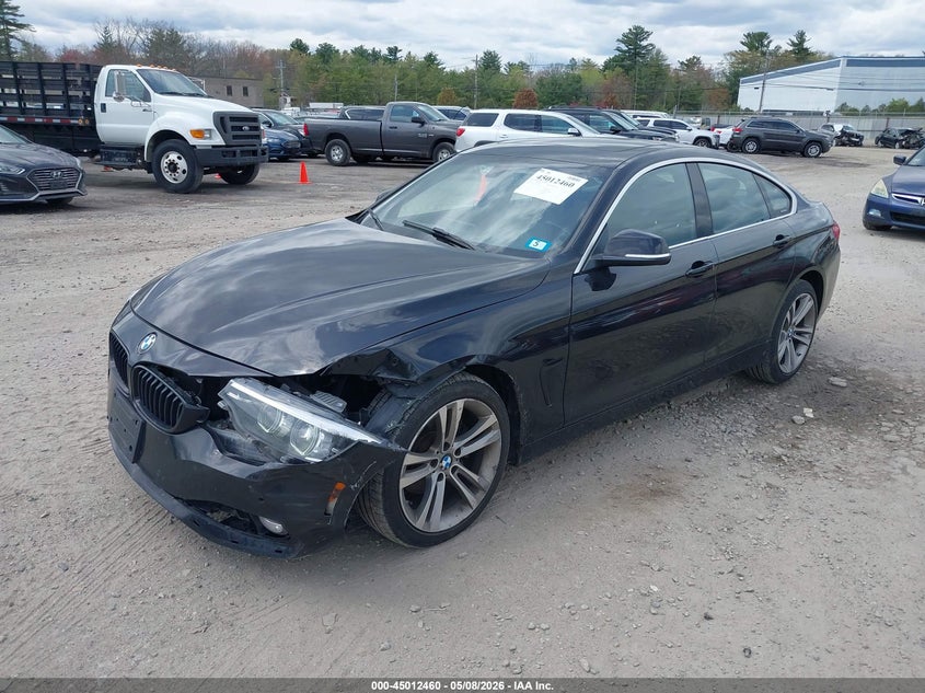 Vin: wba4j3c58jbg96233, lot: 45509943, bmw 430i gran coupe xdrive 20182