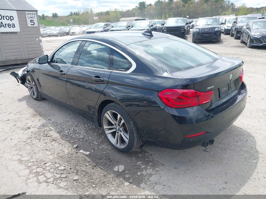 Vin: wba4j3c58jbg96233, lot: 45509943, bmw 430i gran coupe xdrive 20183