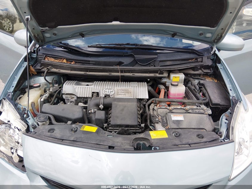 2014 TOYOTA PRIUS HATCHBACK 1.8L I-4 DOHC, VVT, 98HP