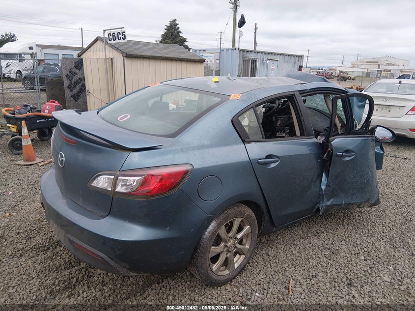 Vin: jm1bl1vg8b1484797, lot: 45509965, mazda mazda3 i touring 20114