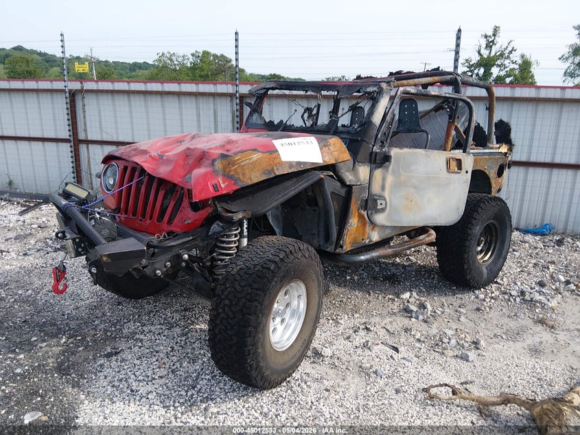 1J4FA49S22P725073 2002 Jeep Wrangler Sport photo 1