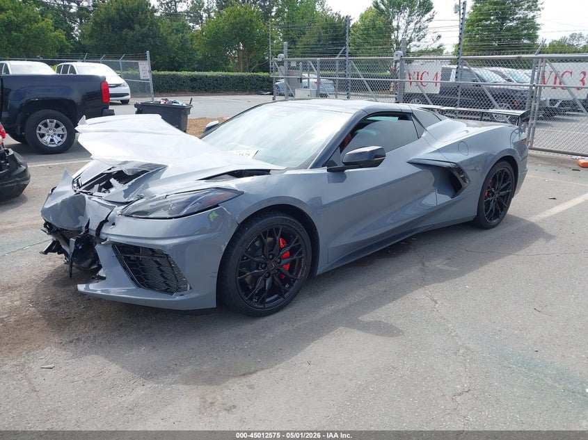 Vin: 1g1yb3d46r5118431, lot: 45510058, chevrolet corvette stingray rwd  2lt 20242