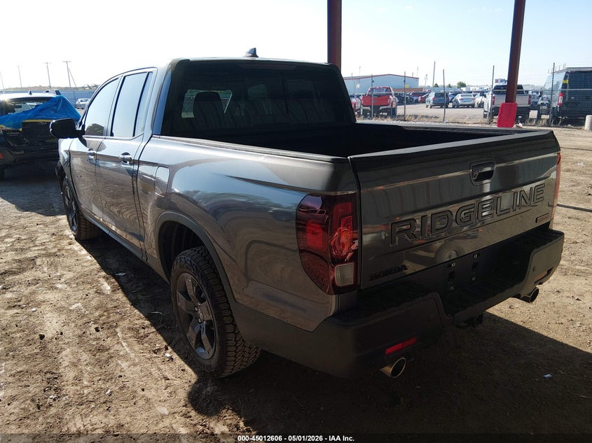 Vin: 5fpyk3f61tb007160, lot: 45510089, honda ridgeline trailsport 20263