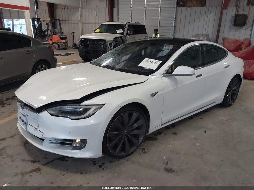 Vin: 5yjsa1e19hf223292, lot: 45510102, tesla model s 60/75 20172
