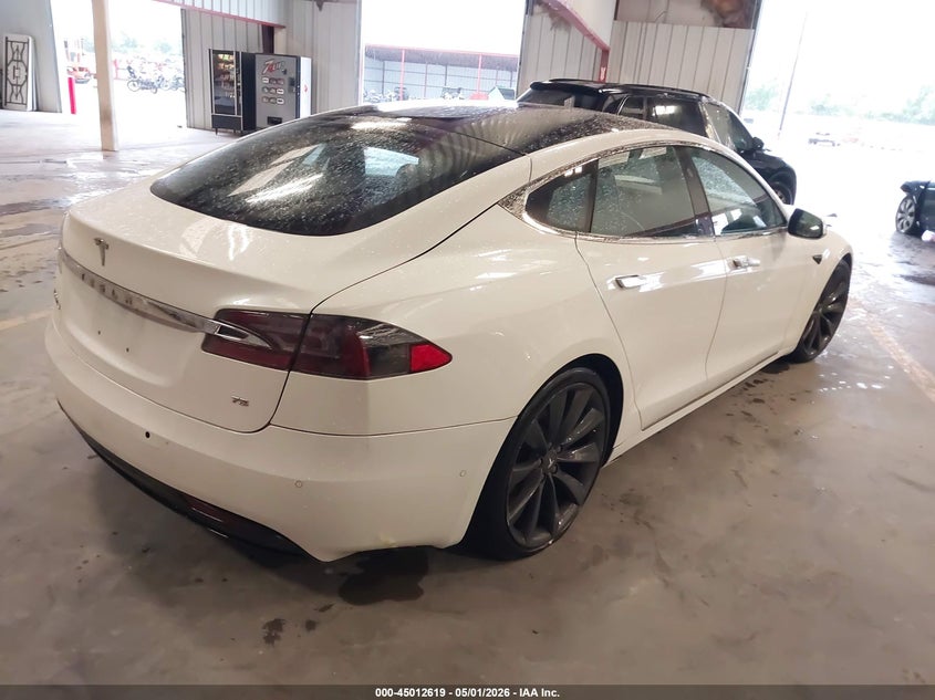 Vin: 5yjsa1e19hf223292, lot: 45510102, tesla model s 60/75 20174