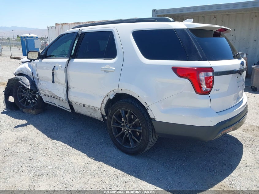 2017 FORD EXPLORER auction photo 3