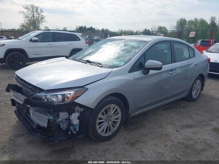 Vin: 4s3gkab67j3612101, lot: 45510181, subaru impreza 2.0i premium 20182