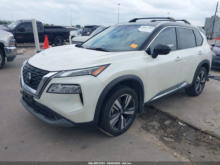 2021 Nissan Rogue Sl Fwd JN8AT3CA9MW006047 photo 1