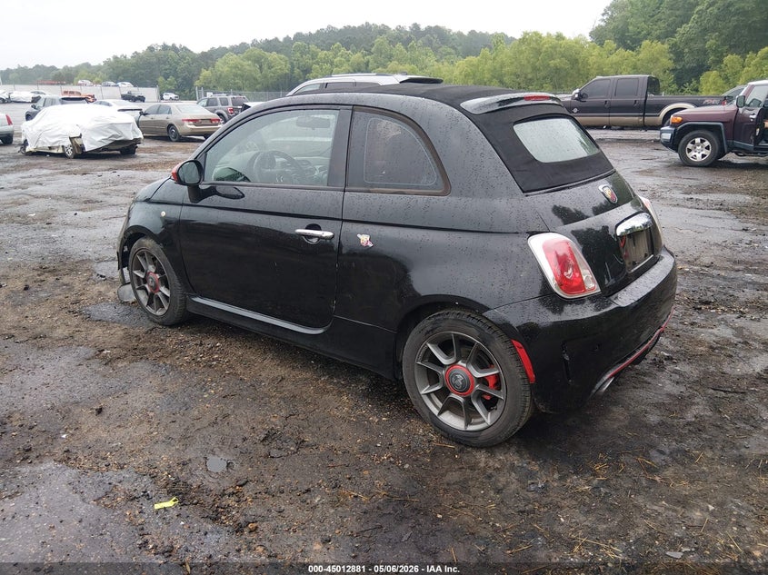 Vin: 3c3cffjh3dt742988, lot: 45510364, fiat 500c abarth 20133
