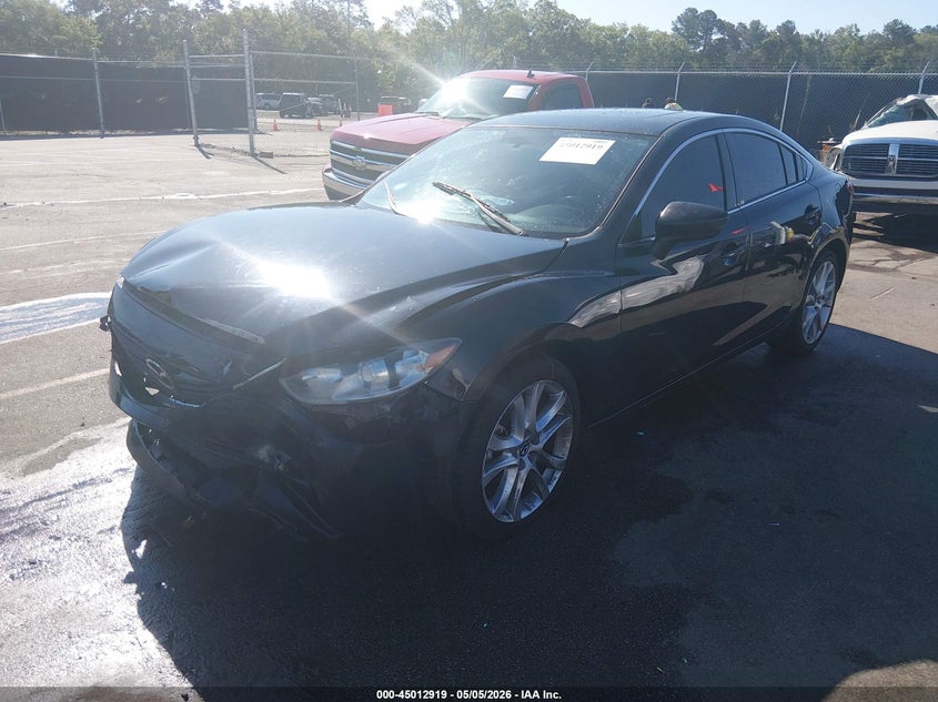 Vin: jm1gj1v52g1425732, lot: 45510402, mazda mazda6 i touring 20162