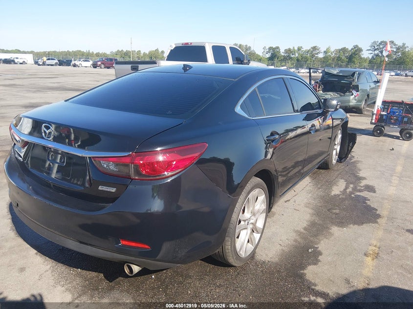 Vin: jm1gj1v52g1425732, lot: 45510402, mazda mazda6 i touring 20164