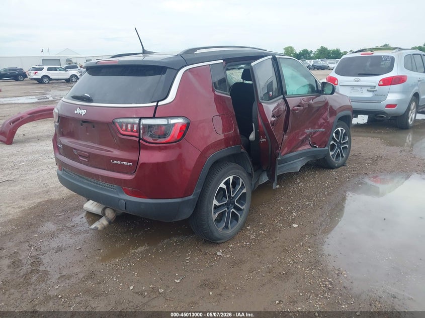 Vin: 3c4njdcb4nt101995, lot: 45510483, jeep compass limited 4x4 20224