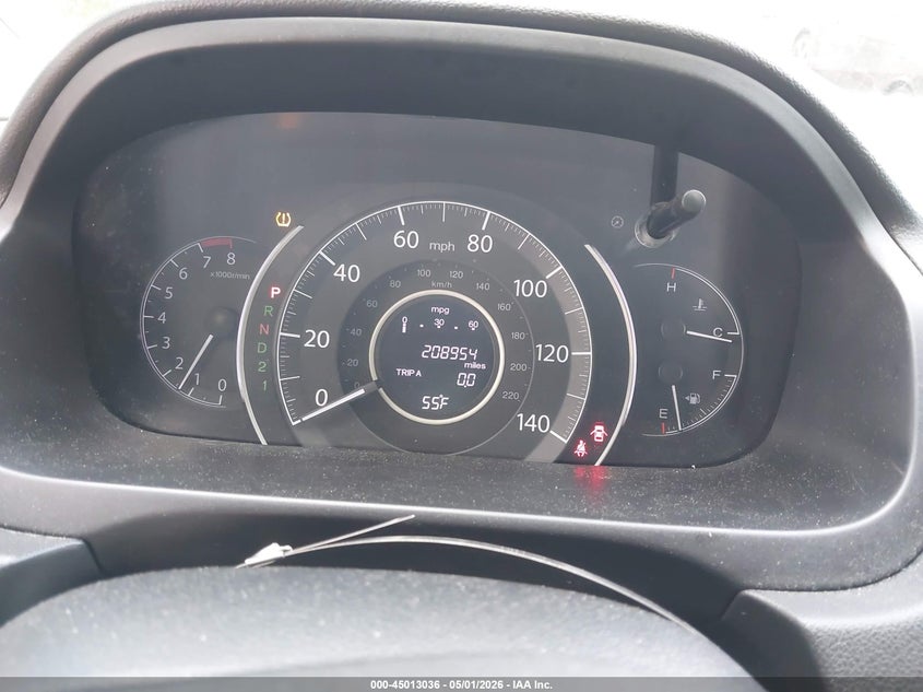 2013 HONDA CR-V SPORT UTILITY VEHICLE 2.4L I-4 DOHC, VVT, 185HP