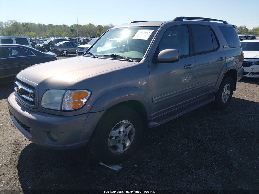 5TDBT48A61S023480 2001 Toyota Sequoia Limited V8 photo 1