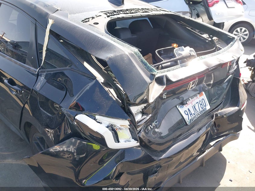 VIN 19XFL2G87NE010578 2022 HONDA CIVIC SPORT
