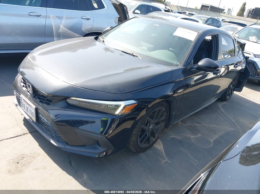 VIN 19XFL2G87NE010578 2022 HONDA CIVIC SPORT