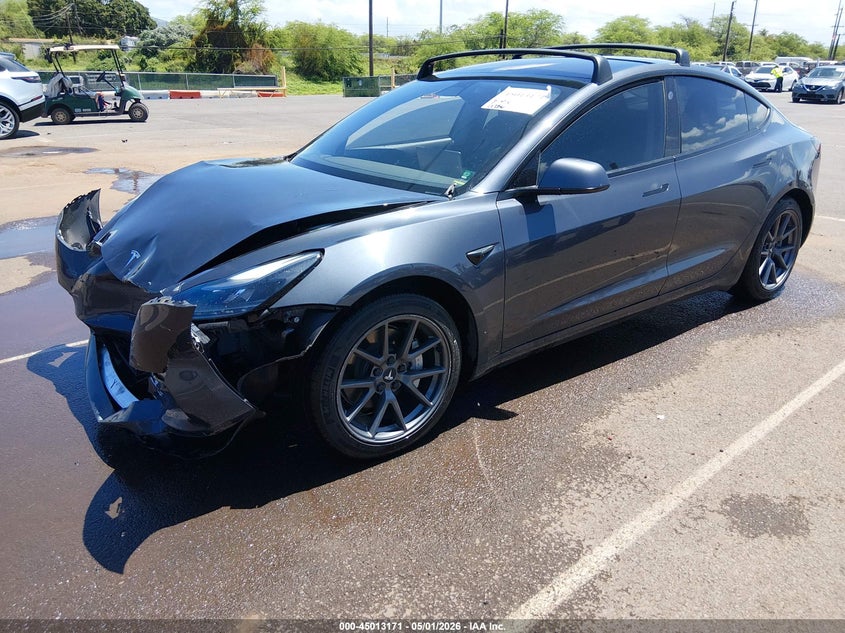 Vin: 5yj3e1ea0mf911457, lot: 45510654, tesla model 3 standard range plus rear-wheel drive 20212