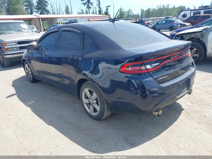 Vin: 1c3cdfbb3fd223223, lot: 45510724, dodge dart sxt 20153
