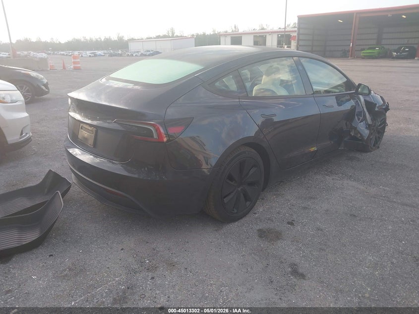 Vin: 5yj3e1eaxsf970139, lot: 45510785, tesla model 3 long range rear-wheel drive/standard rear-wheel drive 20254