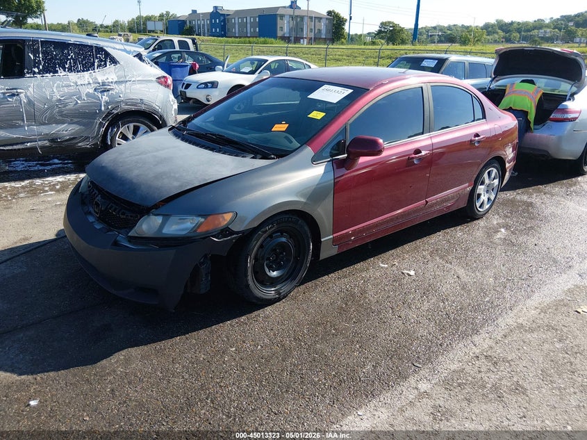 2010 Honda Civic Lx 19XFA1F56AE071969 photo 1