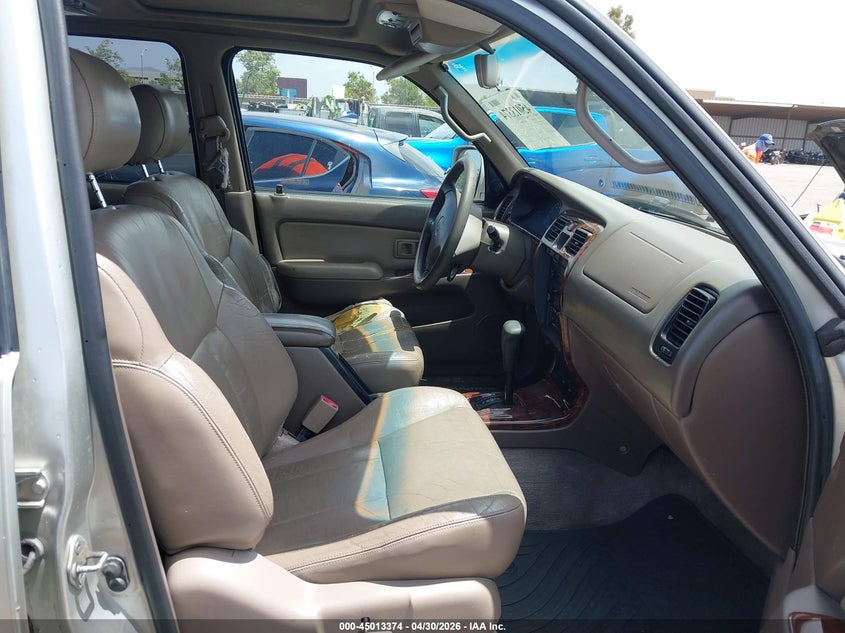 2000 TOYOTA 4RUNNER SPORT UTILITY VEHICLE 3.4L V-6 DOHC, 183HP
