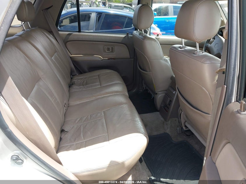 2000 TOYOTA 4RUNNER SPORT UTILITY VEHICLE 3.4L V-6 DOHC, 183HP