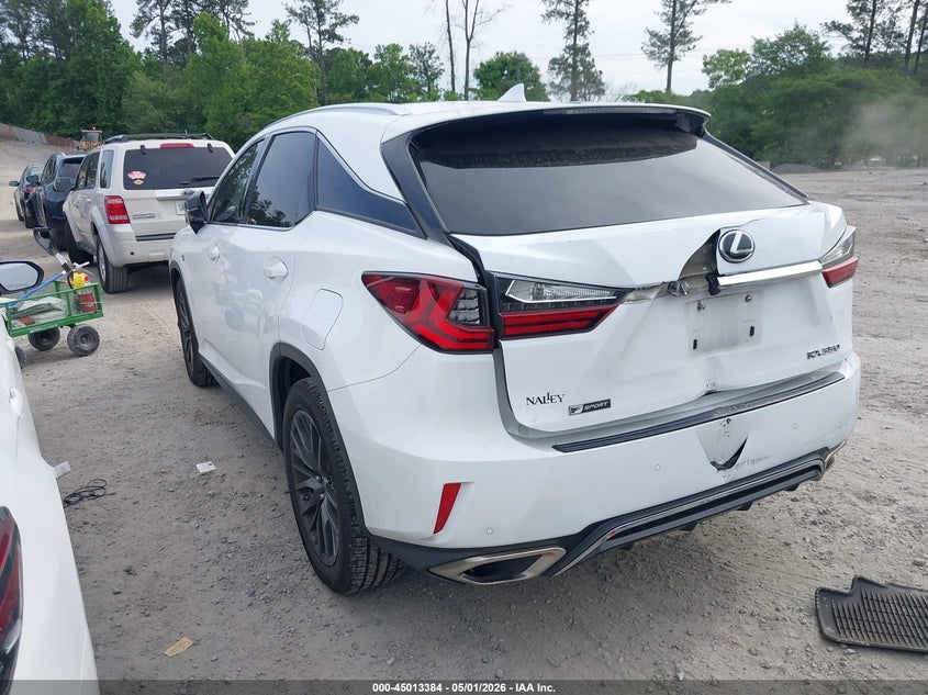 Vin: 2t2bzmca2hc122494, lot: 45510867, lexus rx 350 f sport 20173