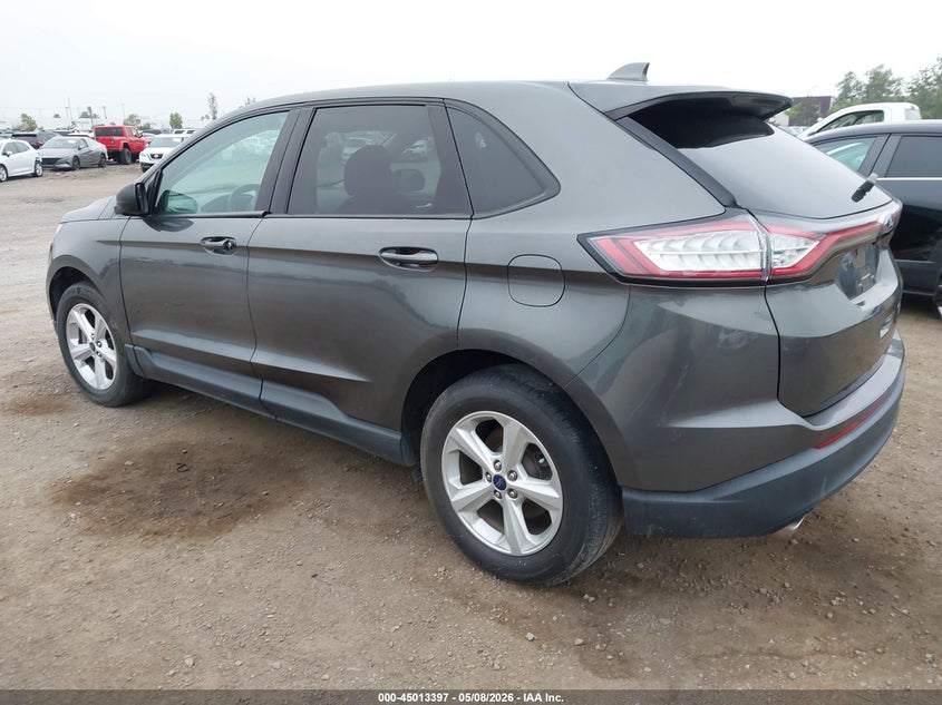 Vin: 2fmpk3g93gbc31865, lot: 45510880, ford edge se 20163