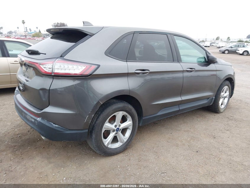 Vin: 2fmpk3g93gbc31865, lot: 45510880, ford edge se 20164