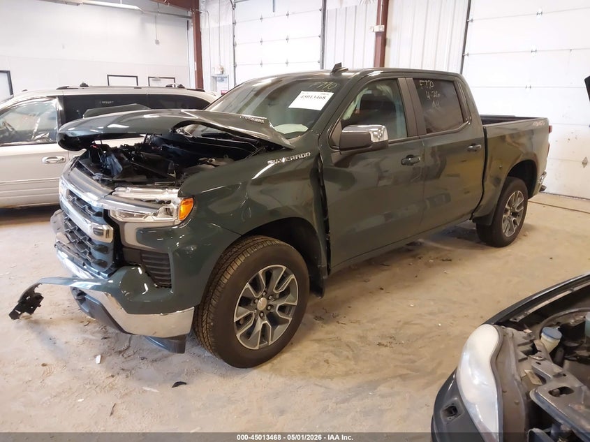 2026 Chevrolet Silverado 1500 4wd  Short Bed Lt With 2fl 3GCPKKEKXTG175242 photo 1