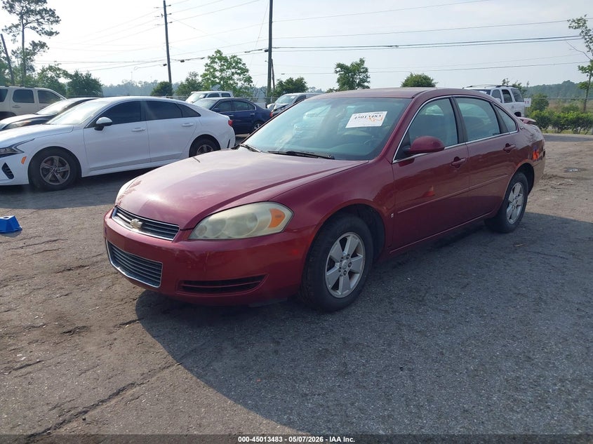 2008 Chevrolet Impala Lt 2G1WT58K581317186 photo 1
