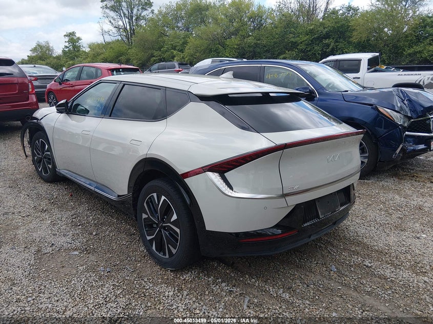 Vin: kndc34la6r5188443, lot: 45510982, kia ev6 wind 20243