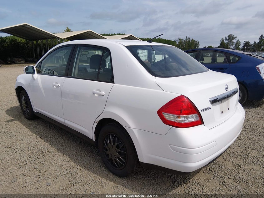 2011 Nissan Versa 1.8 1.8s White Lot 111045013516 Vin 3N1BC1APXBL470529