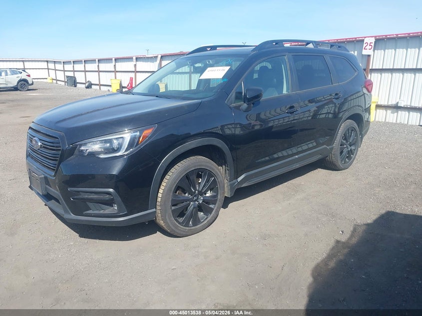 Vin: 4s4wmajd6n3465146, lot: 45511021, subaru ascent onyx edition 20222