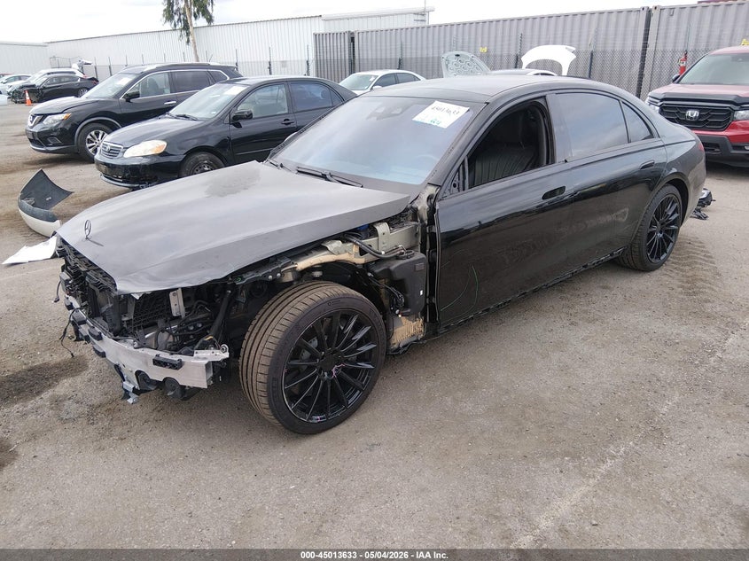 Vin: w1k6g6db2na154494, lot: 45511116, mercedes-benz s 500 4matic 20222