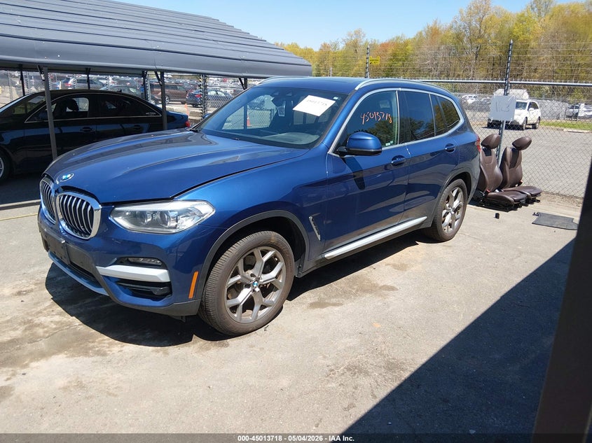 Vin: 5uxty5c03llt33440, lot: 45511199, bmw x3 xdrive30i 20202
