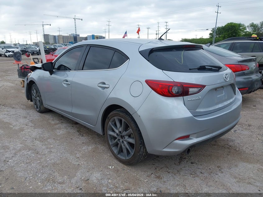 Vin: 3mzbn1l30jm162521, lot: 45511228, mazda mazda3 touring 20183